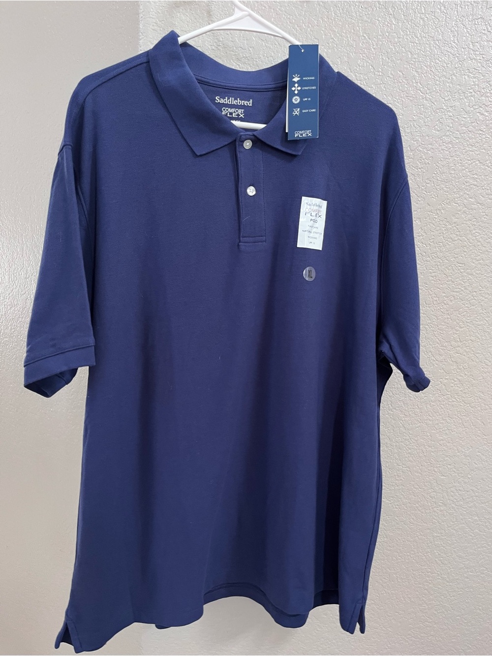 Saddlebred Men's Dark Navy Polo Shirt